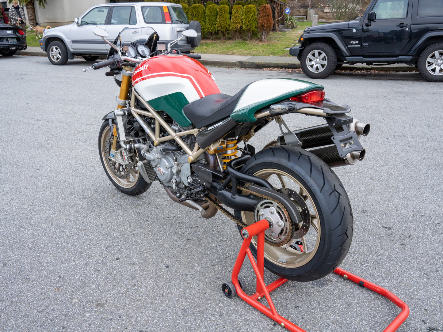 2008 DUCATI MONSTER S4 RS TRICOLOR