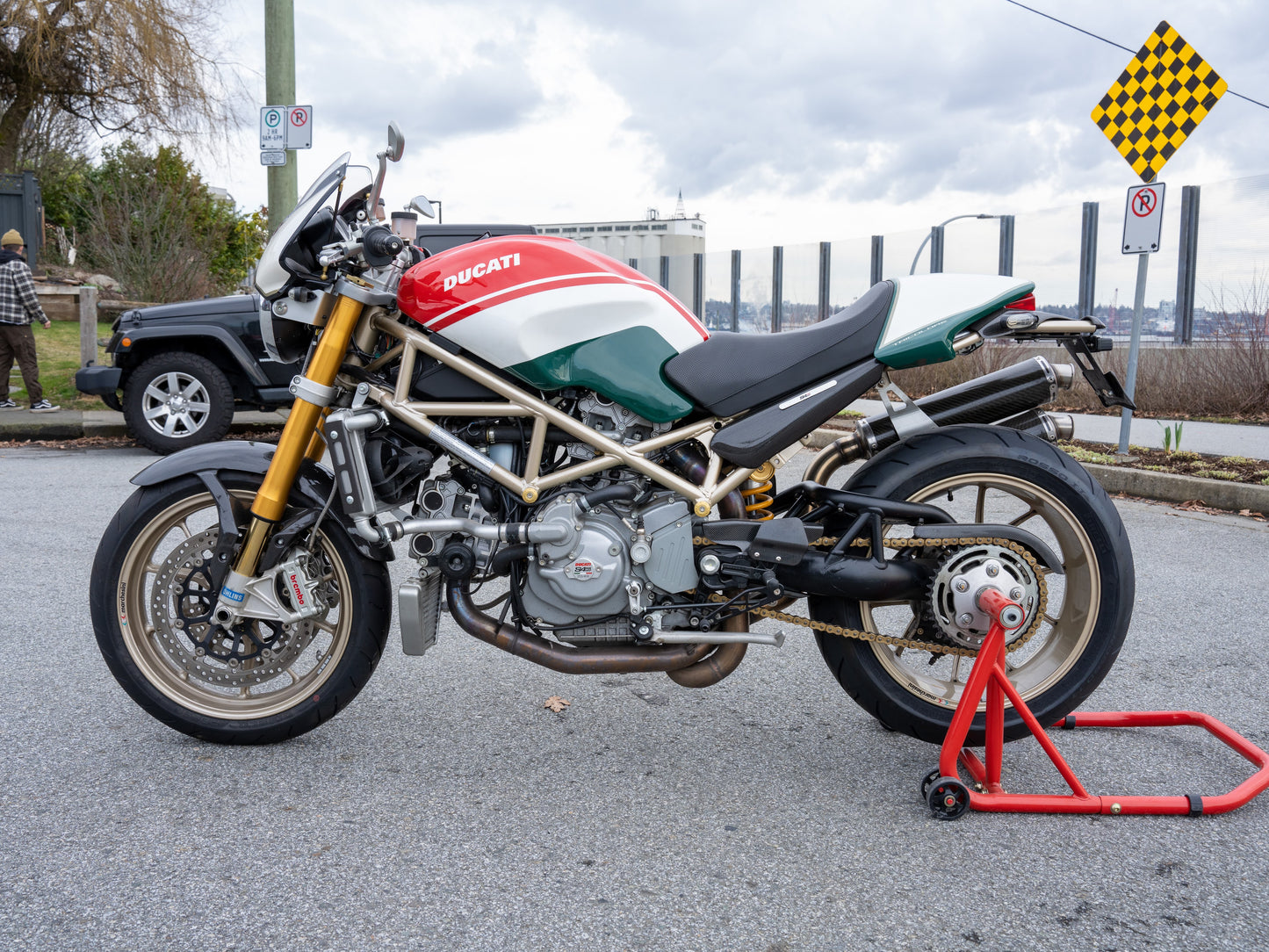 2008 DUCATI MONSTER S4 RS TRICOLOR