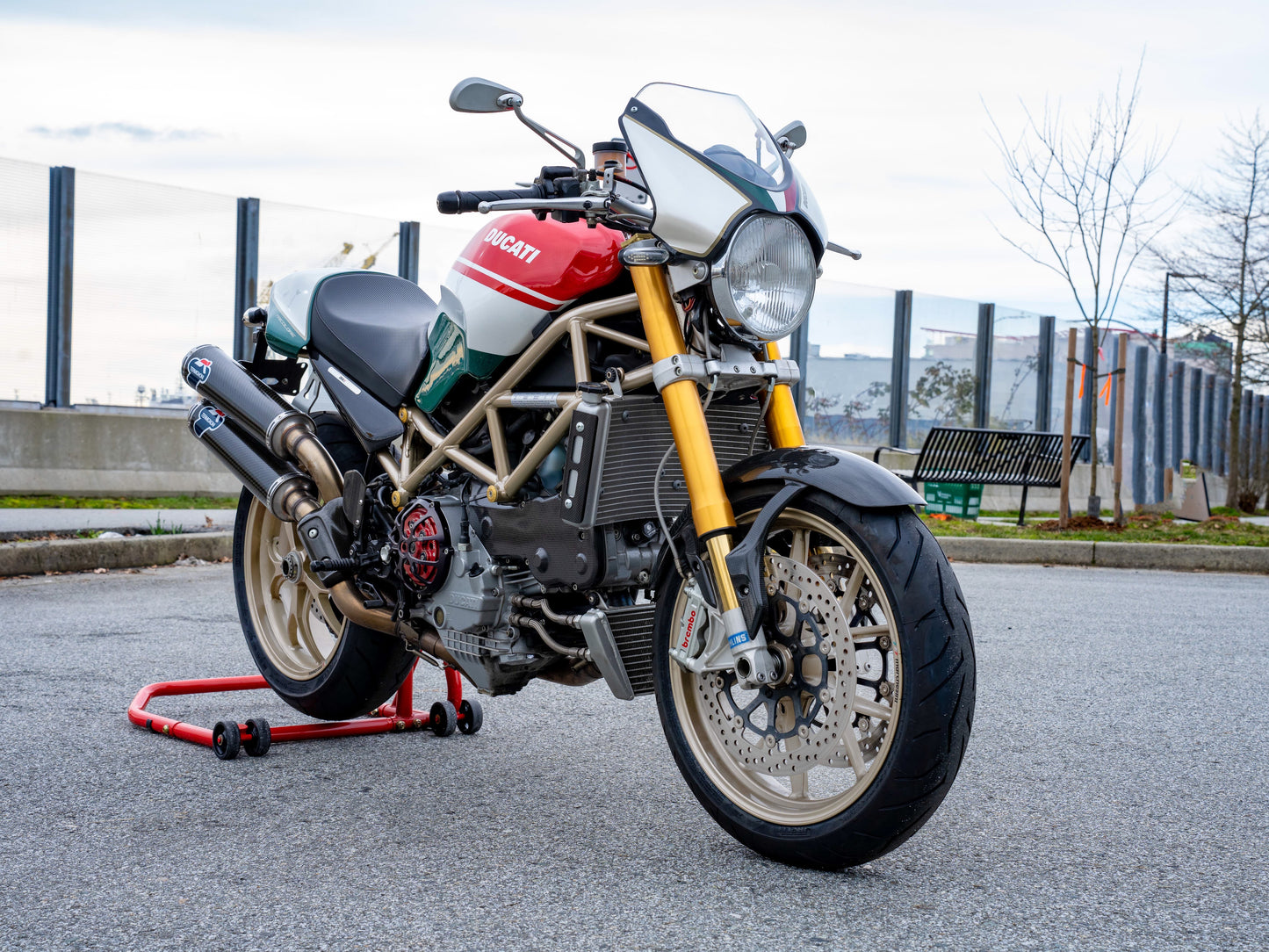 2008 DUCATI MONSTER S4 RS TRICOLOR