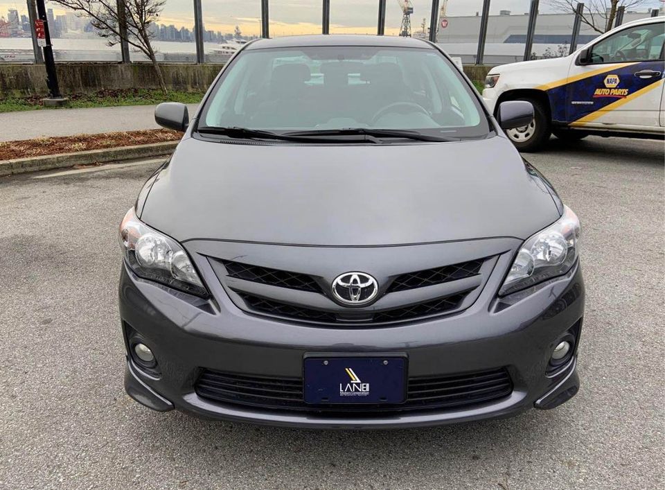 2012 TOYOTA COROLLA 4 DR AUTO S