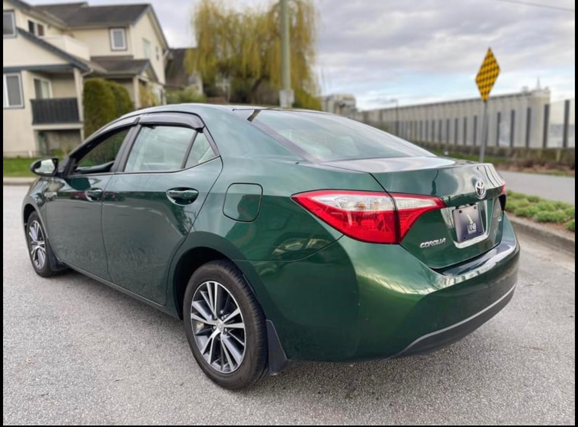 2016 TOYOTA Corolla CVT LE